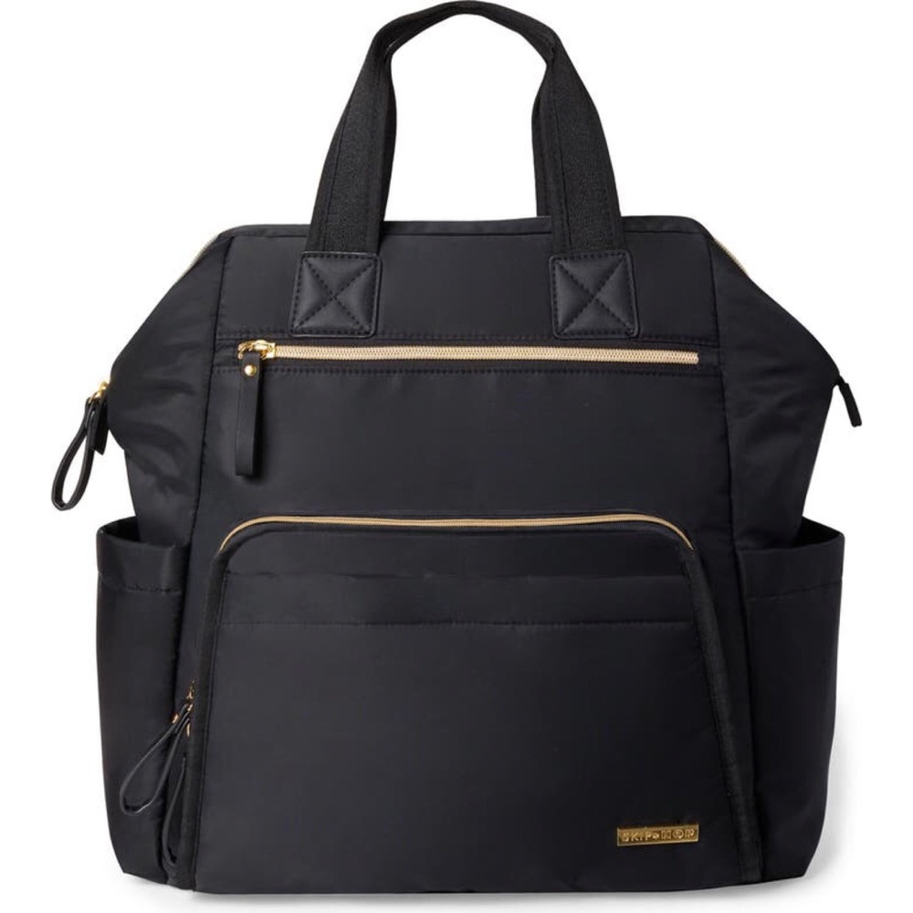 Skip Hop Mainframe Wide Open Diaper Backpack Black